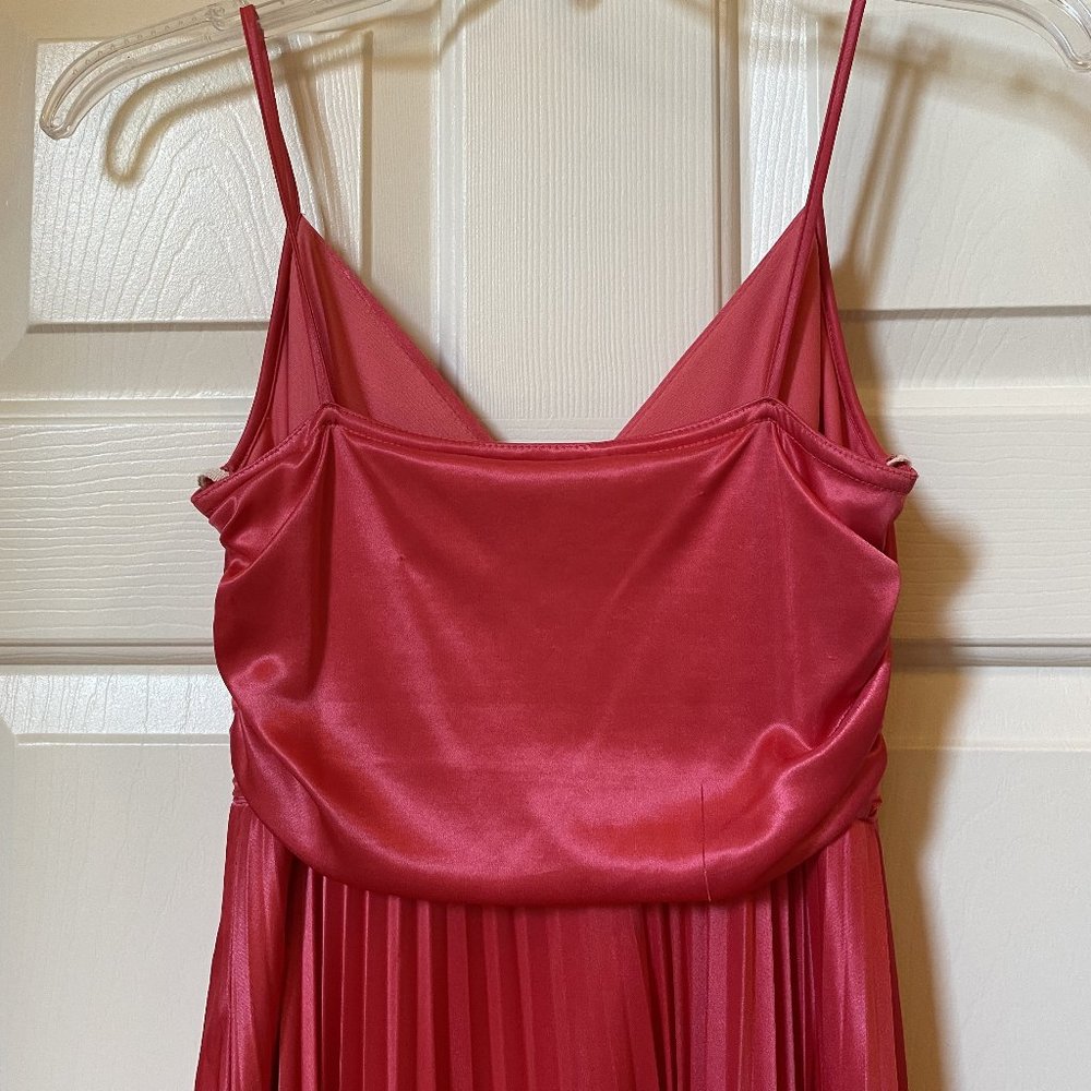 City Triangles Hot Pink striped dress - Picture 7 of 7